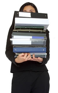 Too much paper!